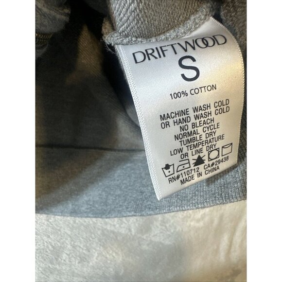 Women’s Driftwood Voyager Way Hoodie Aztec Embroidered Gray Size Small - Picture 3 of 13